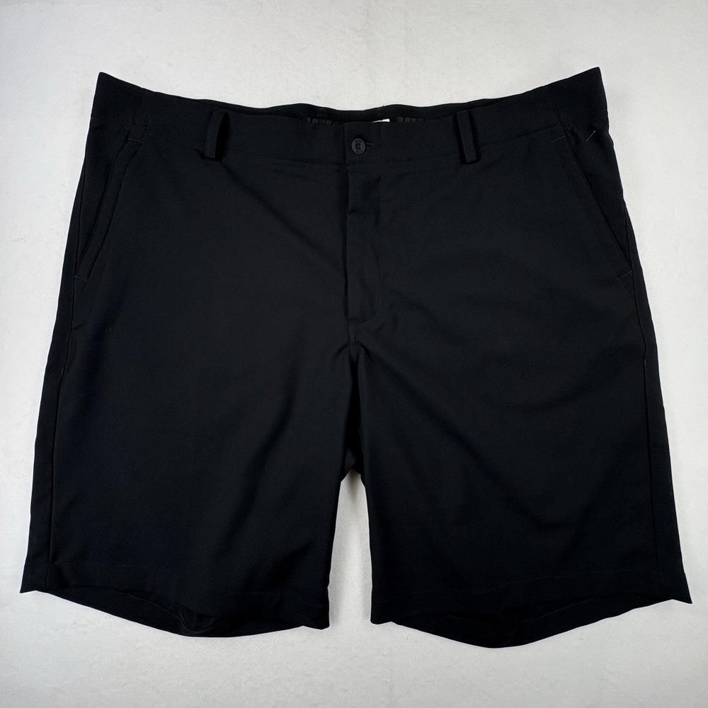 Nike Golf Shorts Mens 40 Black Dri-FIT 9 Inseam Stretch Performance Casual